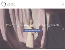 Tablet Screenshot of kiralovecounseling.com